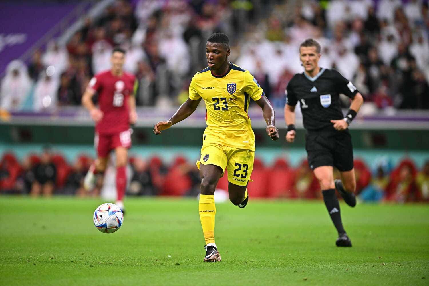 エクアドルのカイセド　©Takuya Kaneko/JMPA