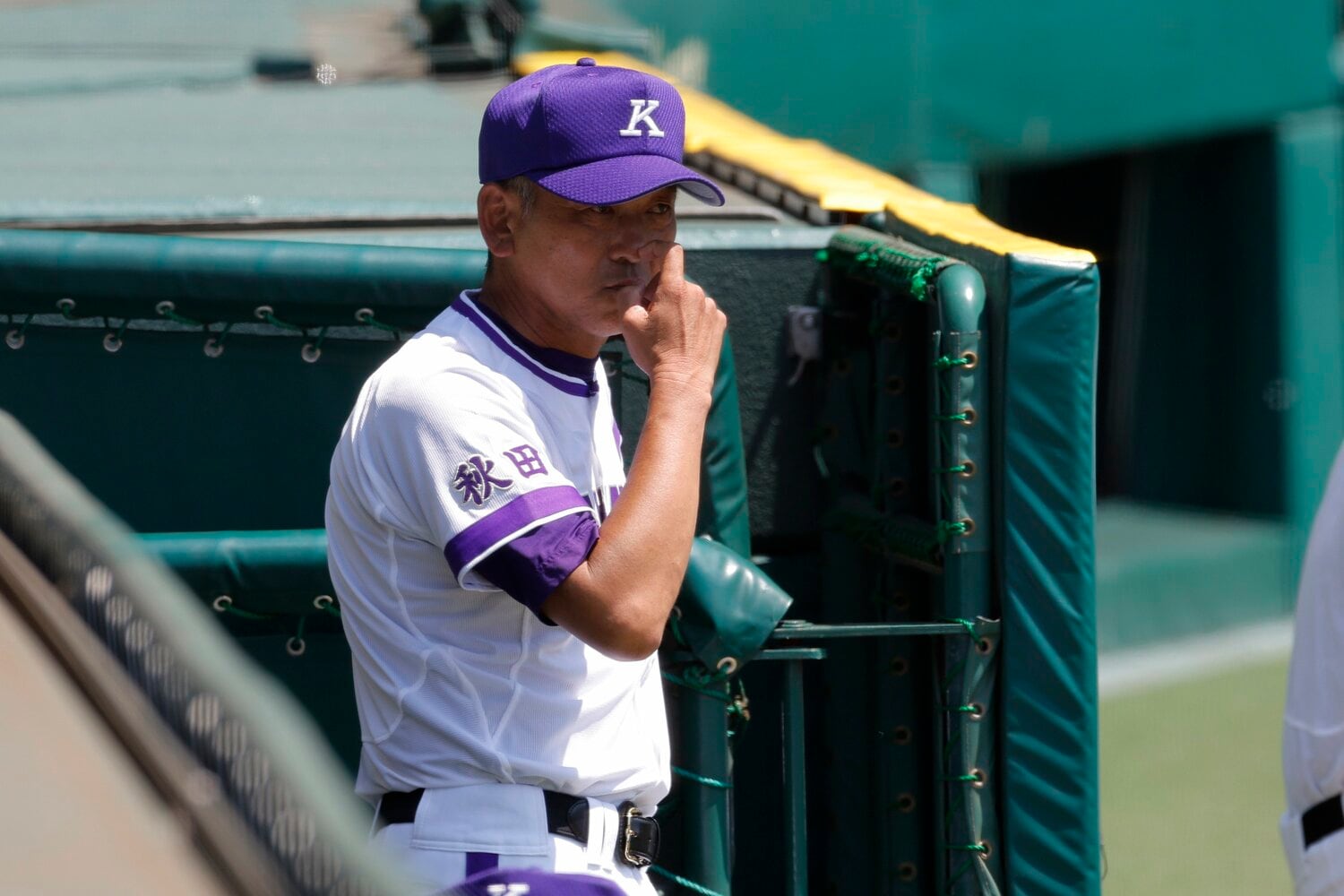 中泉監督の心中はいかに　©Shigeki Yamamoto