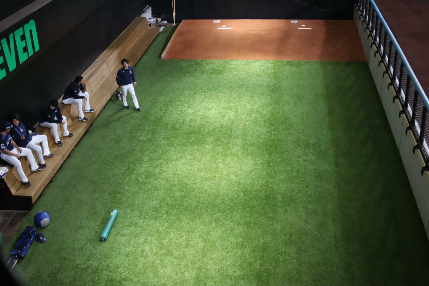 ブルペンを見下ろすこともできる　©Kou Hiroo