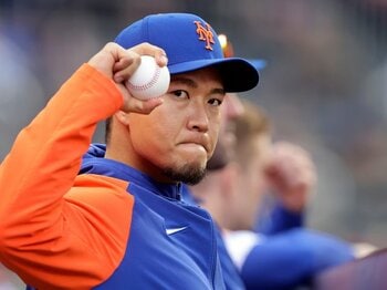 MLB強打者に聞くメッツ千賀滉大の“お化けフォーク”はなぜ打てない？「フォークはもちろん素晴らしい球だが…」「1年目のタナカと似てる」＜Number Web＞ photograph by Getty Images