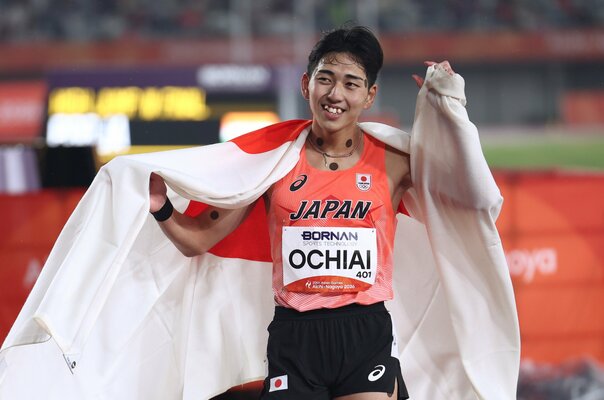 「日本記録では物足りない」アジア大会800m圧勝の駒澤大・落合晃が語っていたこと「最大の目標はロス五輪。駅伝は…自分には難しいです(笑)」