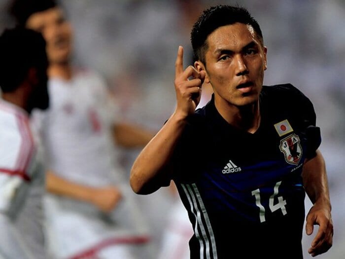 代表新エース候補、久保裕也は強気。「ゴールを決める。発散はそれだけ」＜Number Web＞ photograph by Takuya Sugiyama