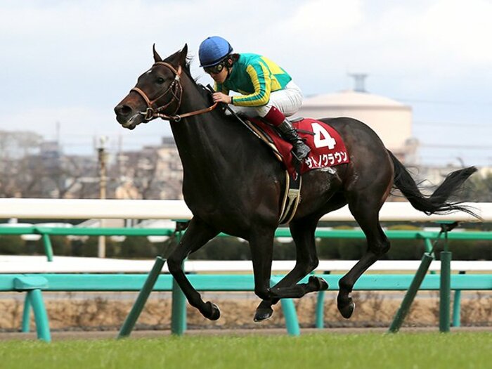 無敗の弥生賞馬サトノクラウンの衝撃。クラシックで起きる「西高東低」逆転。<Number Web> photograph by Yuji Takahashi