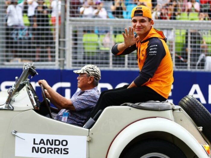 ”F1界の弟分”ランド・ノリス23歳が語る憧れのアイドルとチャンピオン「一緒にレースできるなんて最高にクール」《独占インタビュー》＜Number Web＞ photograph by Getty Images