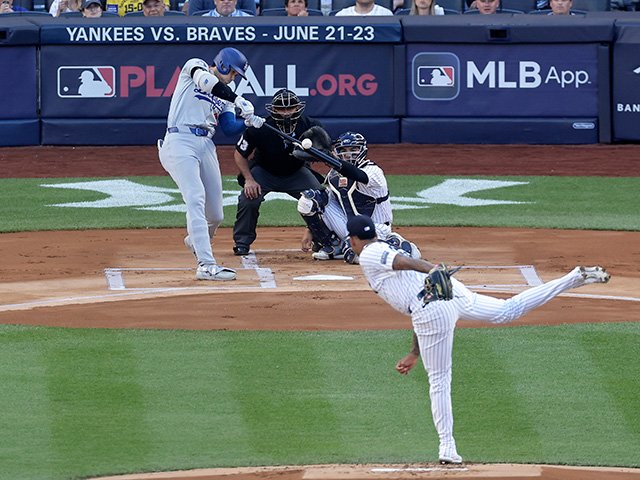 大谷翔平vsジャッジは“ワールドシリーズで実現”するか？「全米291万世帯が視聴」異例だらけだったドジャースとヤンキースの直接対決 - MLB -  Number Web - ナンバー