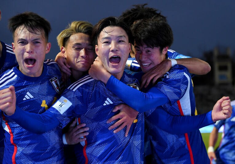 坂本の先制ゴールでムードは最高潮のはずだったのだが……　©Getty Images