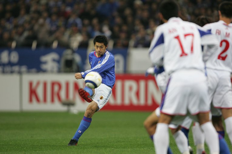 ドイツW杯アジア最終予選 北朝鮮戦（2006年）©︎Naoya Sanuki