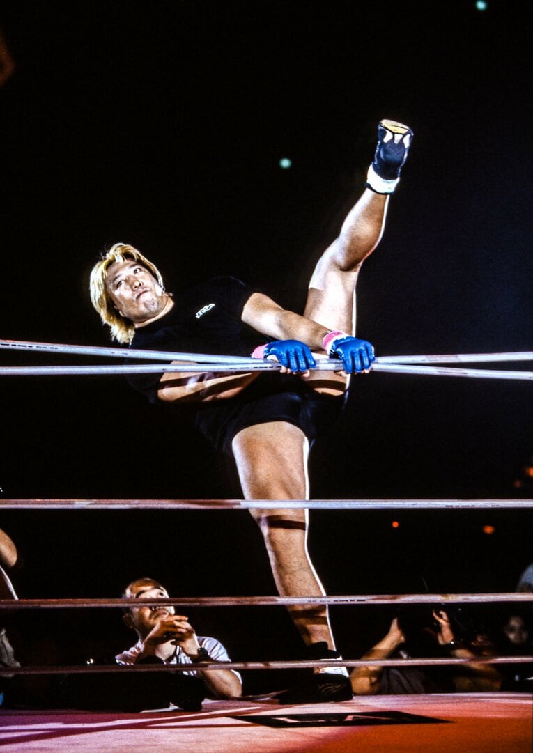 【アンケート4位】ドン・フライvs.高山善廣（2002年）©Susumu Nagao