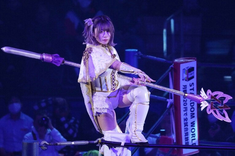 入場する中野たむ　©Masashi Hara