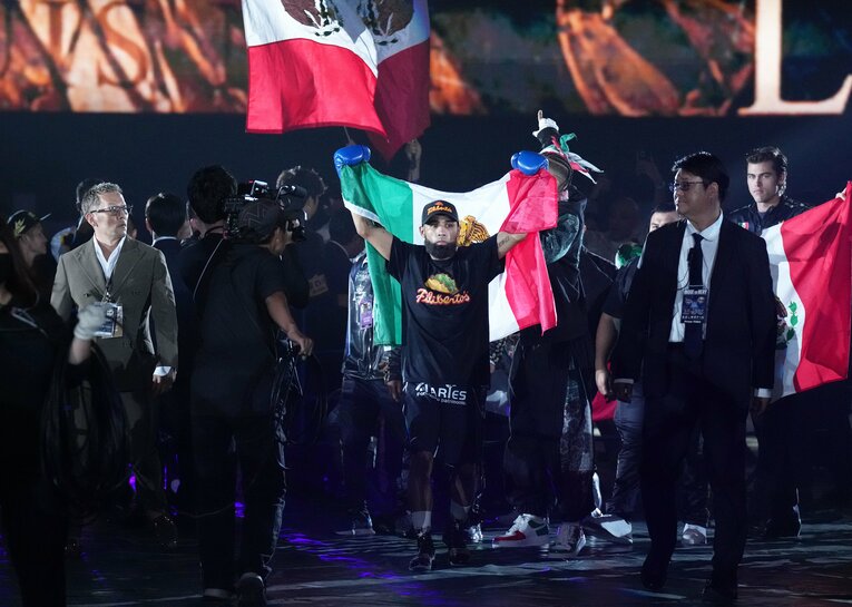 井上尚弥vs.ルイス・ネリ（2024年5月6日・東京ドーム）©Naoki Fukuda