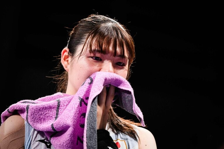 パリ五輪予選ラウンド・ケニア戦　©︎Volleyball World