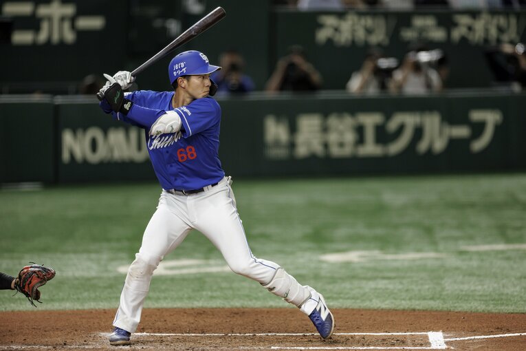 福永は規定打席不足ながら打率3割をマークした　©Kiichi Matsumoto