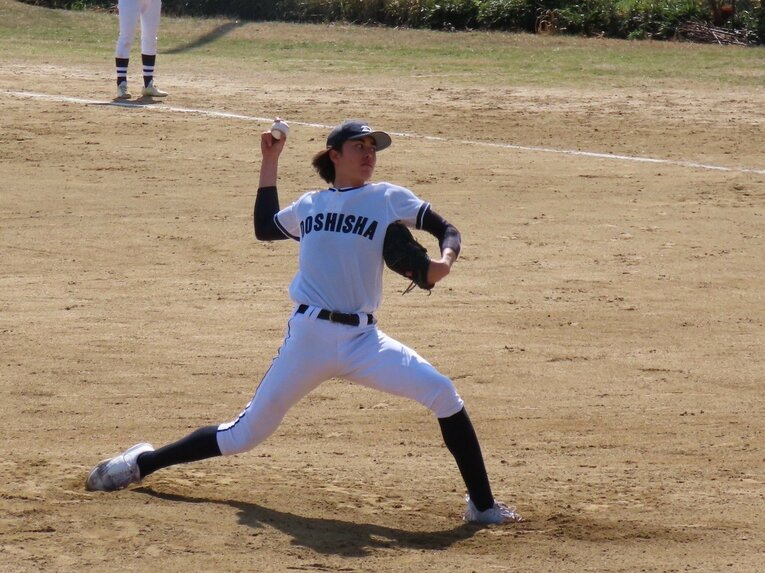 プレー中のレイモンド　※本人提供