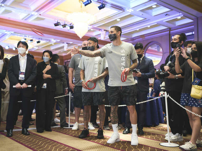 7月19日のレセプションパーティー　©Yuki Suenaga