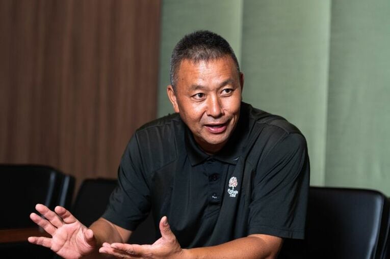 今回インタビューに応じた礒貝 ／ photograph by Tomosuke Imai