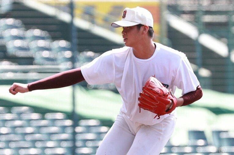 プロ志望高校生合同練習会。福岡大大濠･山下舜平大は150キロ3奪三振で猛アピール