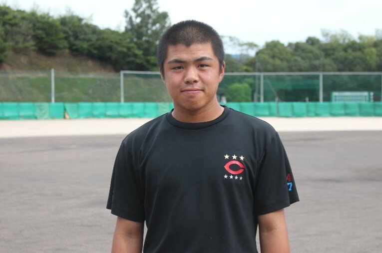 甲子園ベスト8を対象とした大会首位打者に選出されるなど、全国制覇に大きく貢献した智弁和歌山・大仲勝海（3年） ／ photograph by Fumi Sawai