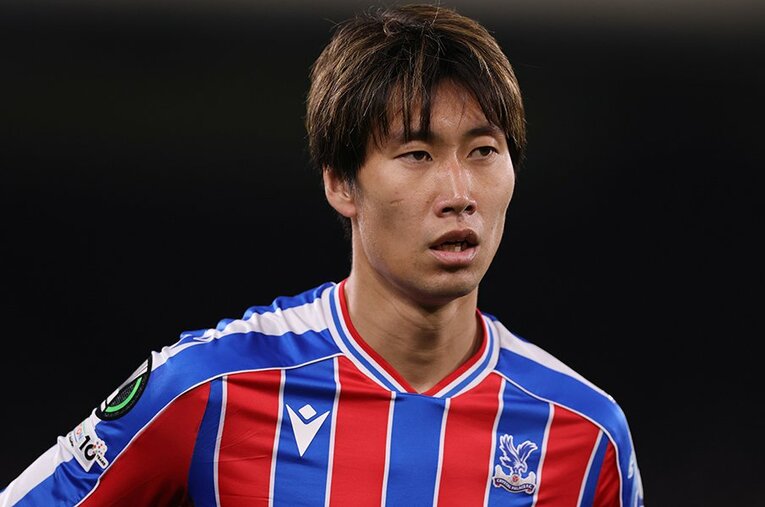 痛い負傷離脱となった鎌田大地だが、1年間でロンドン南東部クリスタル・パレスでの評価を高めた ／ photograph by Ryan Pierse/Getty Images