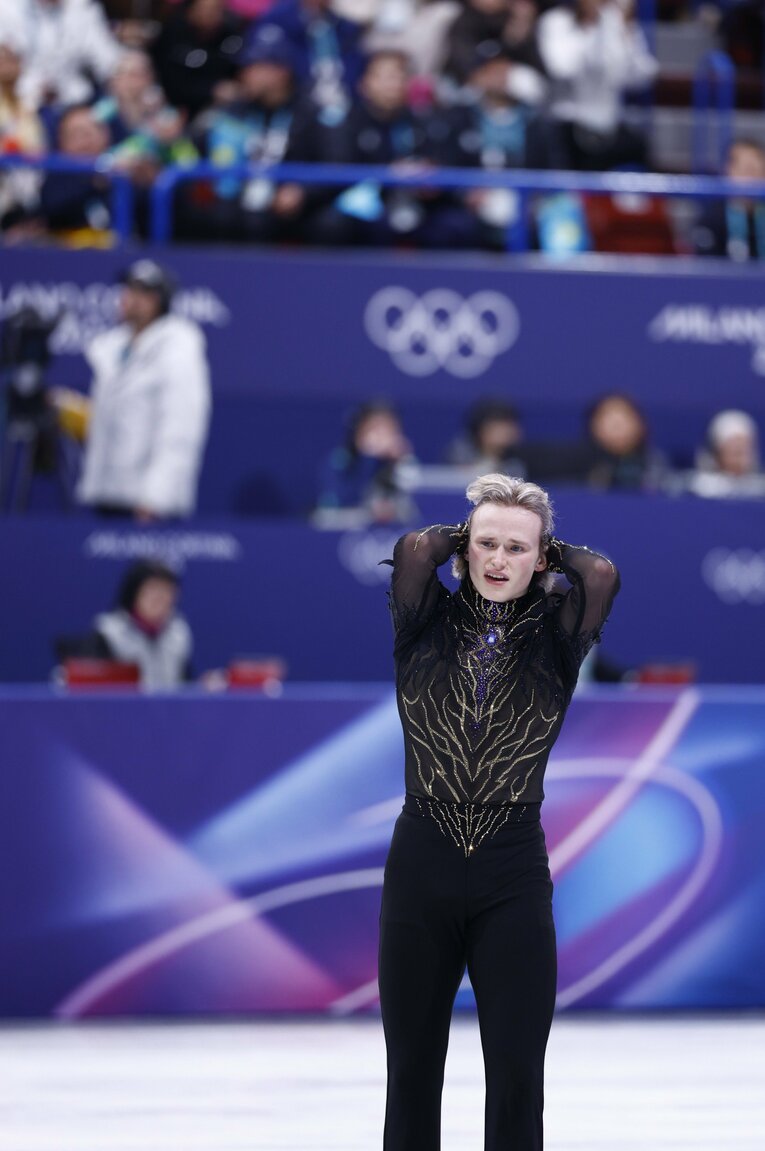 【五輪フィギュアの魔物】ミラノ・コルティナ五輪でのマリニン（写真は右に続きます）　©Sunao Noto/JMPA