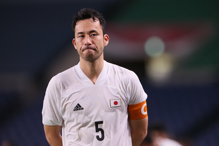 吉田麻也（2021年東京五輪）©︎JMPA