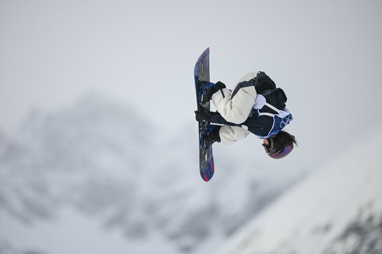 高難度のジャンプを続けた村瀬のランだったが　©Nanae Suzuki/JMPA