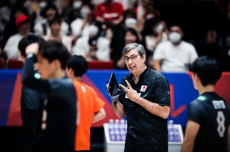 フィリップ・ブラン監督　©︎FIVB