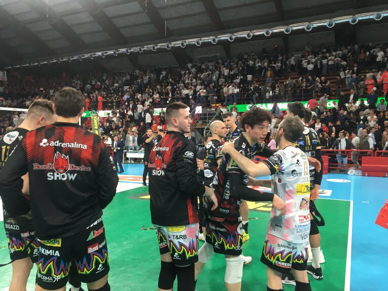 セリエA・プレーオフ準決勝第5戦　©︎Yuge Takashi