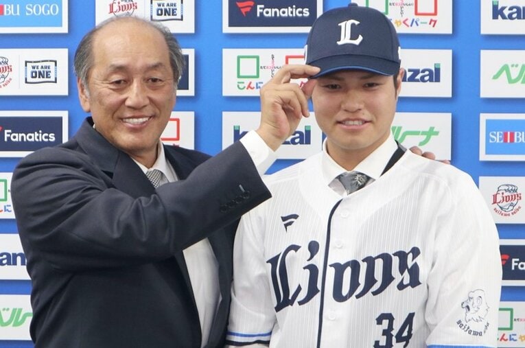 ソフトバンク山川穂高の人的補償で西武に移籍した甲斐野央 ／ photograph by JIJI PRESS