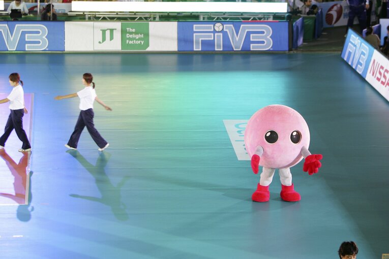 外国人選手からも人気だったというバボちゃん（2006年撮影）　©️Toshiya Kondo