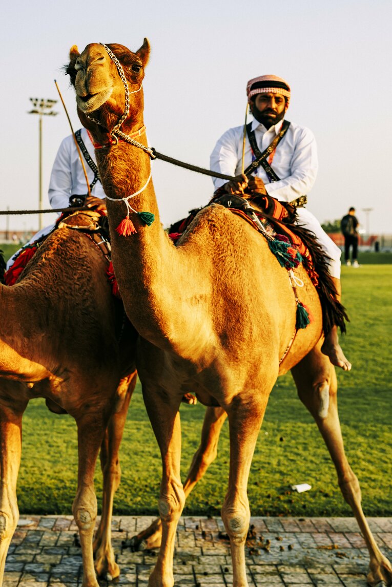 スタジアム周辺の様子　©Kiichi Matsumoto/JMPA