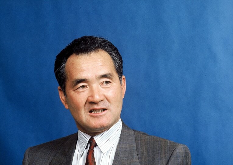 1990年、“浪人時代”の長嶋茂雄　©Tomohiko Hayashi