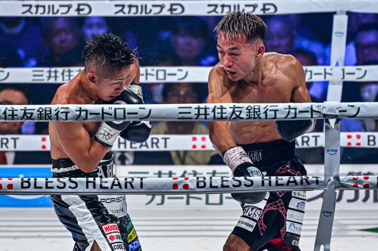 井上拓真vs.堤聖也（WBA世界バンタム級タイトルマッチ）©Takuya Sugiyama