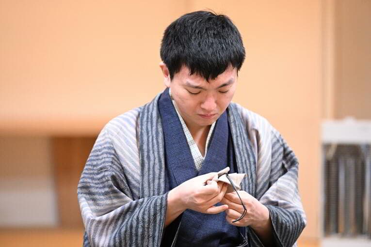 王将戦第3局、対局開始時の様子（全18枚）　©Keiji Ishikawa