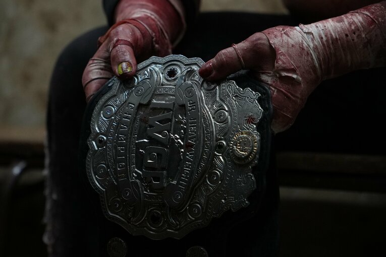 IWGPジュニアのベルトをかけてのシングルは実現するのか　©Masashi Hara