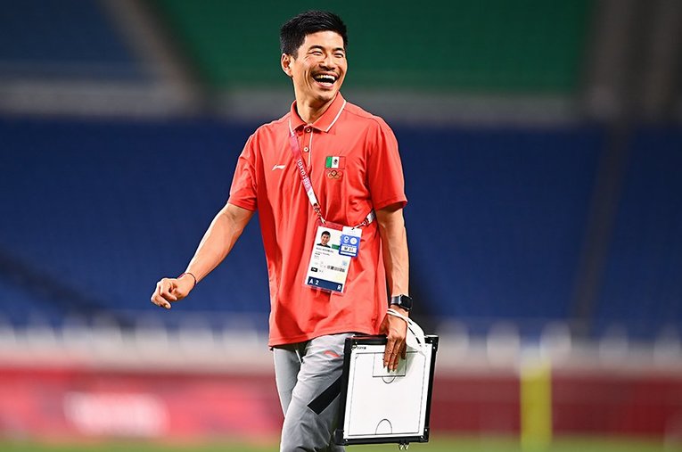 メキシコ代表の銅メダルに貢献した西村亮太さん。持ち前のアピール力と確かな観察眼でロサーノ監督の信頼を勝ち取ってきた ／ photograph by Kaneko Takuya/JMPA