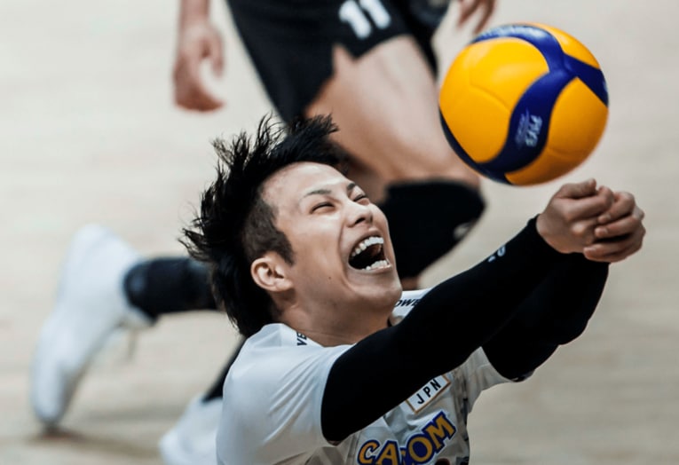 山本智大（VNLキューバ戦）©︎Volleyball World