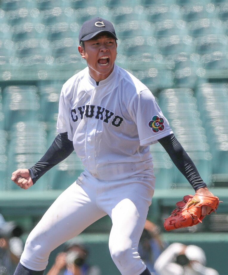 高橋宏斗／中京大中京 ／ photograph by JIJI PRESS