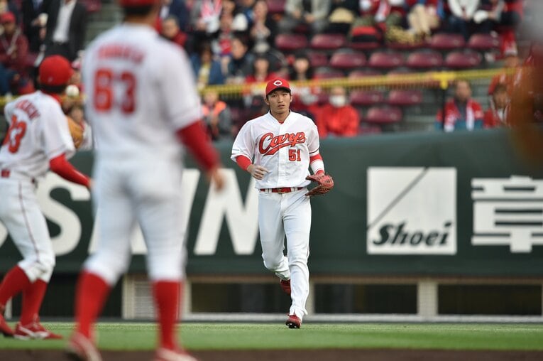 二松学舎大附高から広島へドラフト2位で入団した鈴木誠也。春夏ともに甲子園に縁がなかった　©Hideki Sugiyama