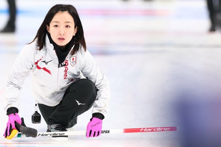 北京五輪のカーリング女子日本代表、ロコ・ソラーレ　©JMPA
