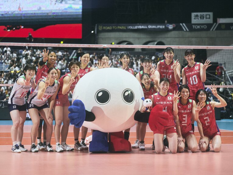 FIVBパリ五輪予選　©︎Yuki Suenaga