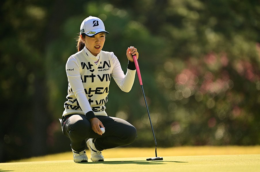 女子ゴルフ・古江彩佳の堅実さ ~ボギーを出さないだけでなく~<Number Web> photograph by Getty Images