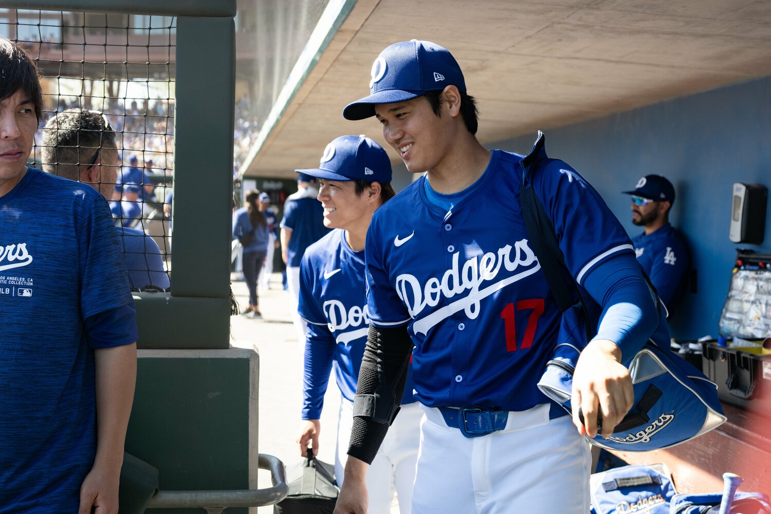 山本由伸と大谷　©Nanae Suzuki