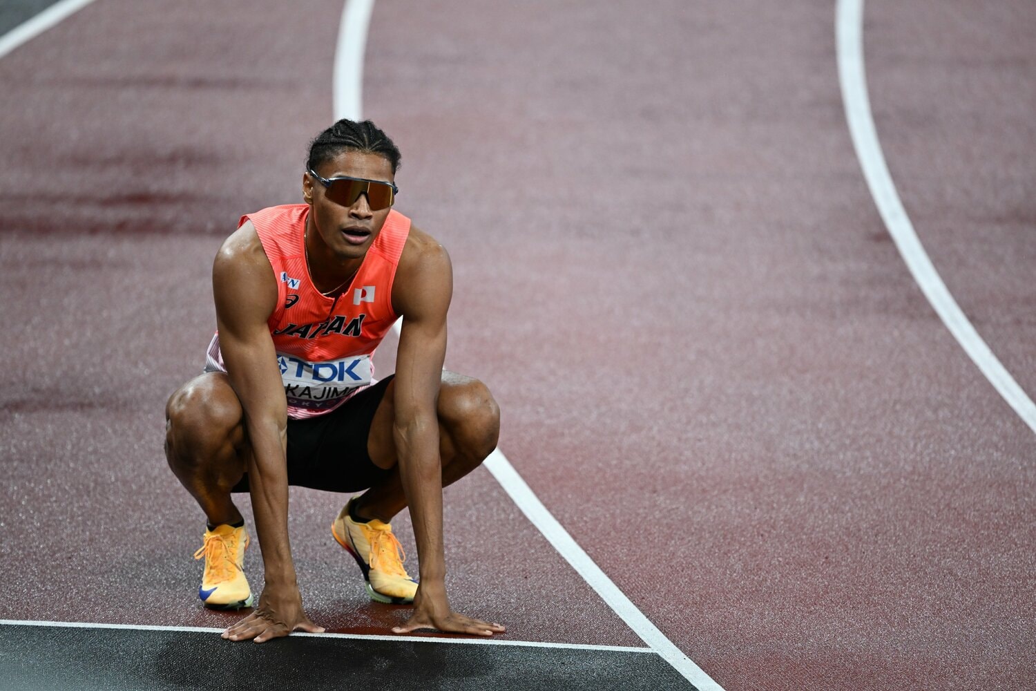 過酷な400mのレースで好走を3本そろえたが、悔しさもあるという　©Nanae Suzuki