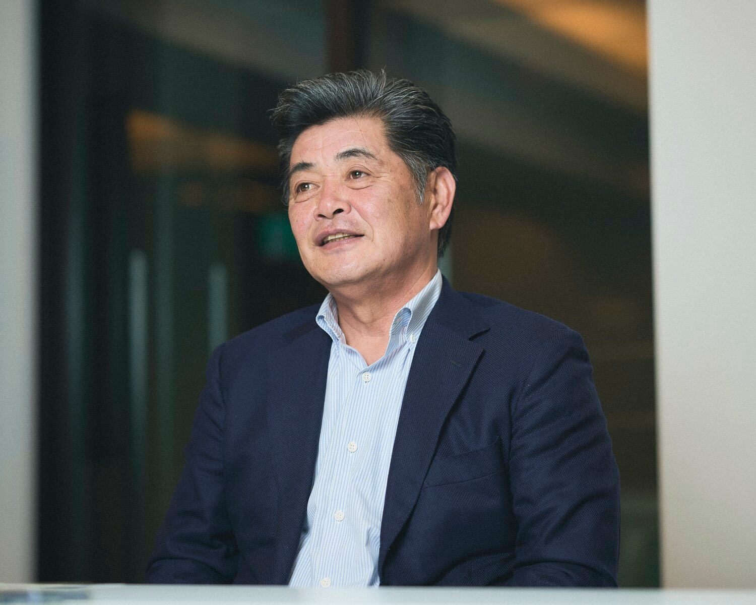 「責任を負う。それが本当の監督の仕事です」 ©Yuki Suenaga