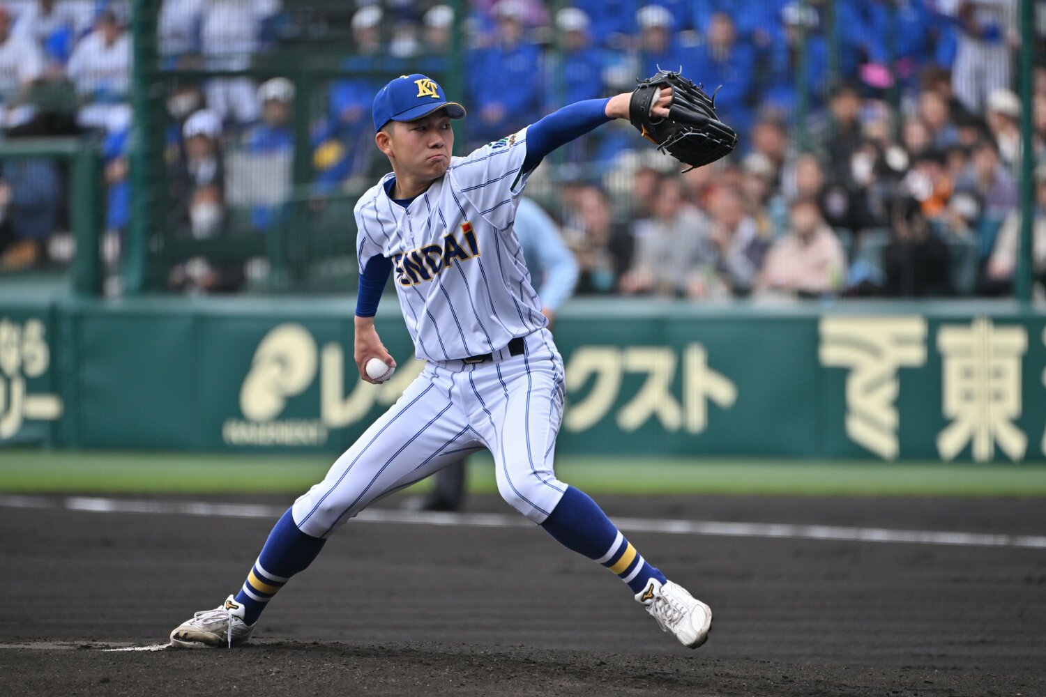 2024年センバツで健大高崎を優勝に導いた石垣だが、今夏は28球で甲子園を去った　©Hideki Sugiyama