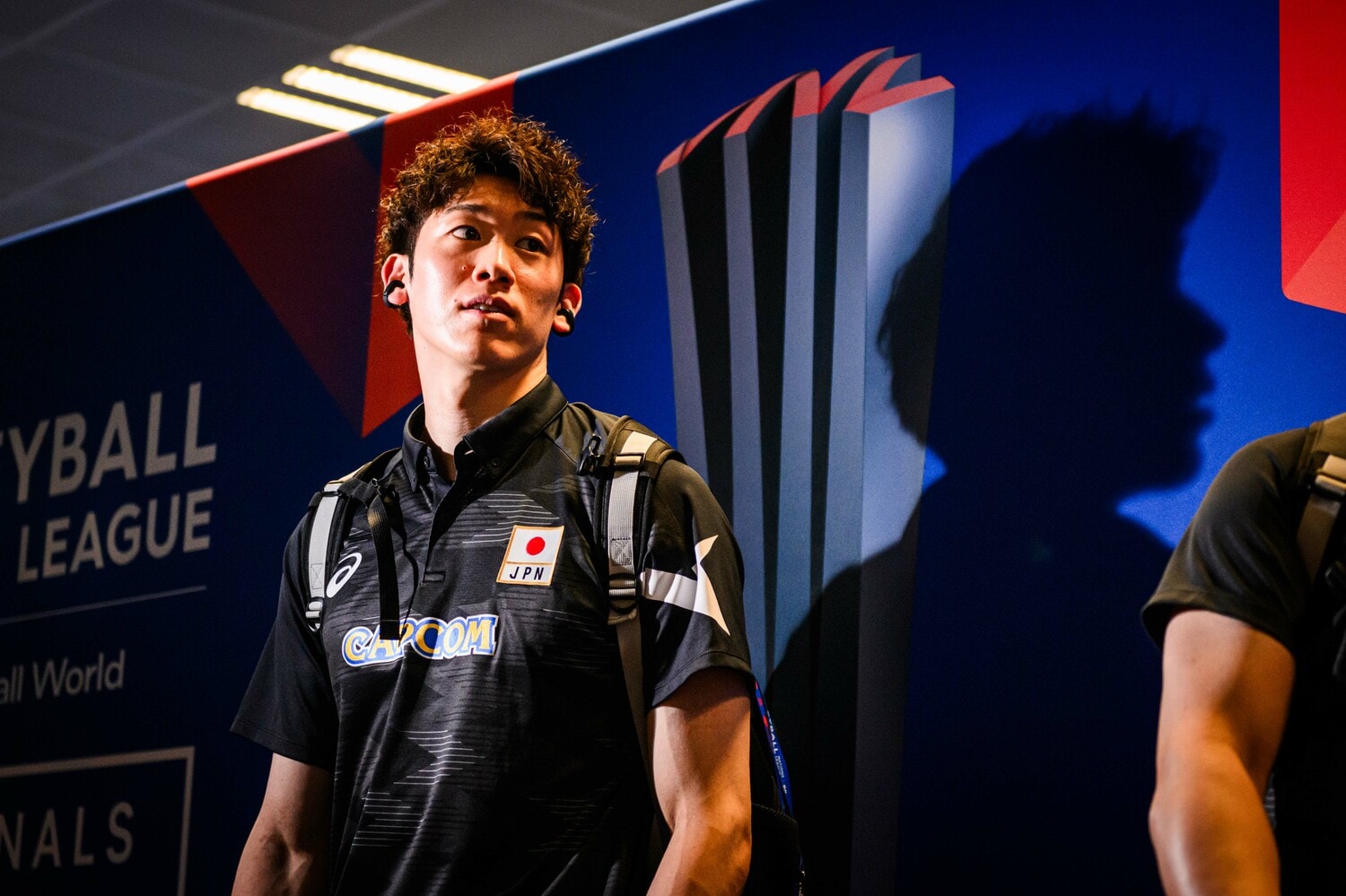 決勝後のインタビューでは「金メダルを目指す」と明言した石川祐希　©︎Volleyball World　