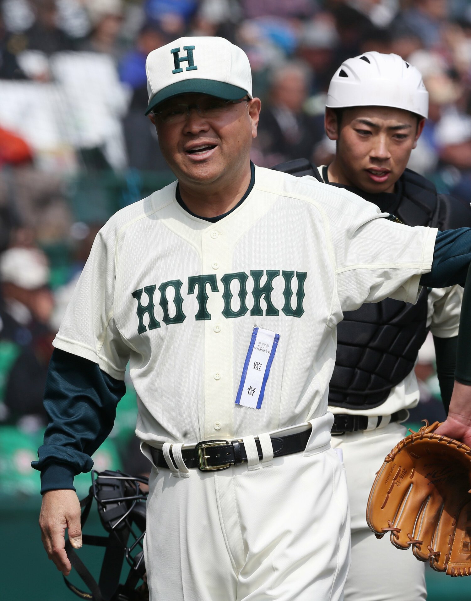 震災後の混乱の中で開催されたセンバツ。「被災地の出場校」という立場だった永田監督が30年経って思うのは…？　©JIJI PRESS