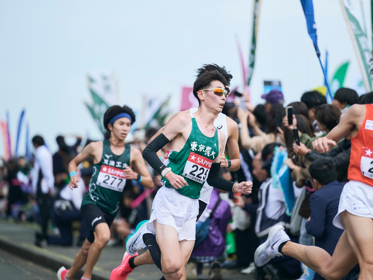 今季、チームの主将も務める高槻。高校駅伝の名門・学法石川高（福島）出身　©Yuki Suenaga