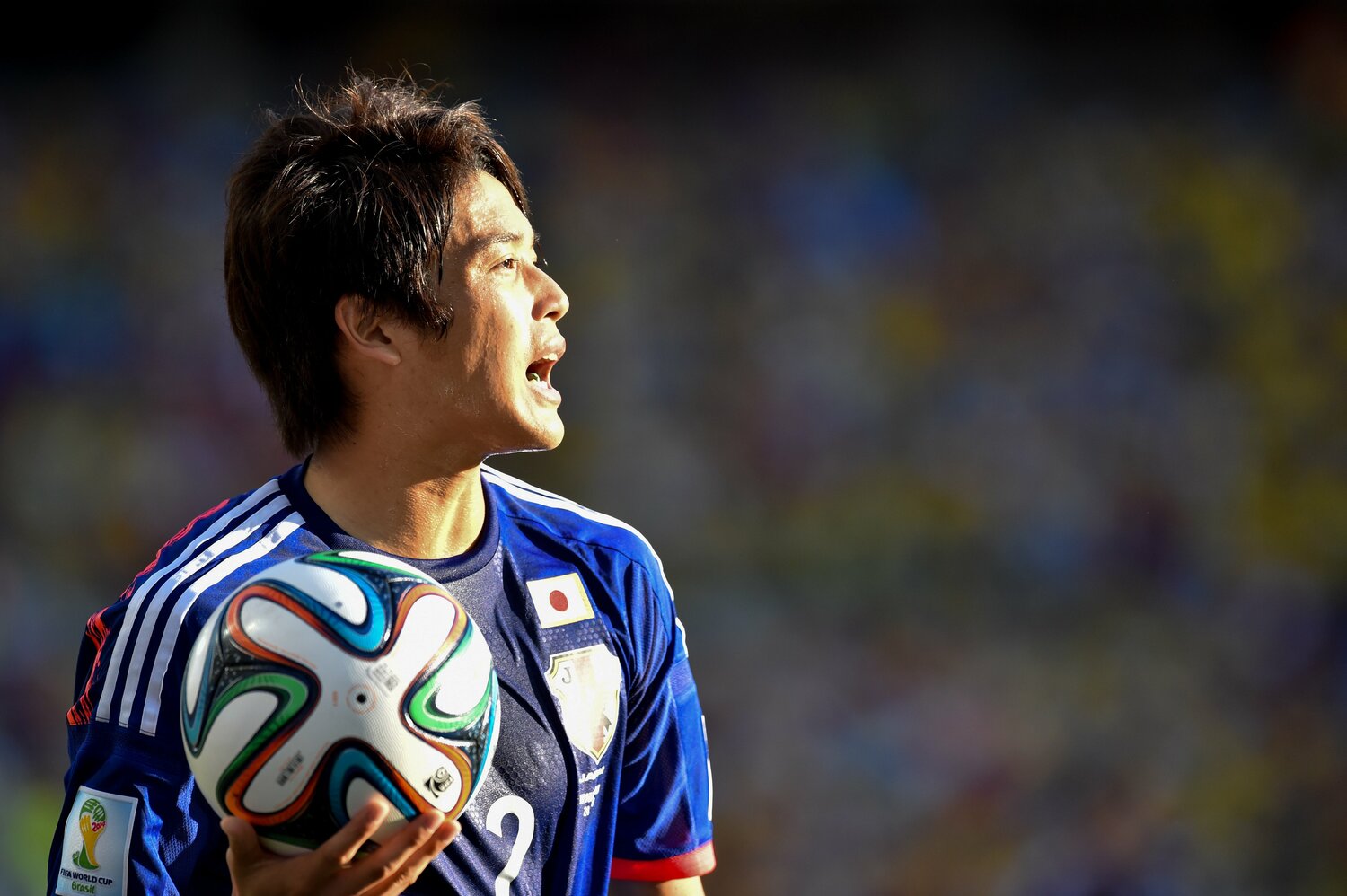 ブラジルW杯の内田篤人。彼も清水東出身だ　©JMPA