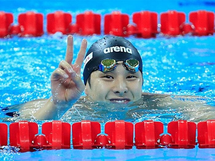 「えっ、これが筋トレ？」の練習で、瀬戸大也の泳ぎが好循環した理由。＜Number Web＞ photograph by AFLO